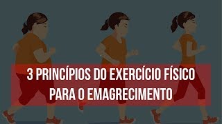 3 princípios do exercícios físico para o emagrecimento [upl. by Moht482]