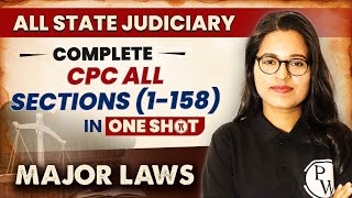 CPC All Section 1158 One Shot  Major Law  State Judiciary Exam [upl. by Dnaltiak362]