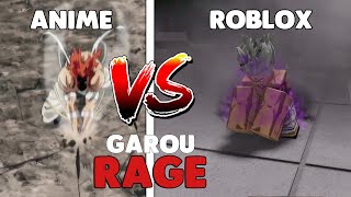 Garous Rage In Roblox VS Anime [upl. by Drummond564]