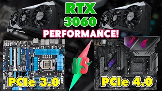 Experiment NVIDIA RTX 3060 PCIe 40 Menggunakan Motherboard PCIe Gen 30  Test Performa Game [upl. by Eelahs760]