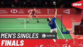 HSBC BWF World Tour Finals  Day 5 Viktor Axelsen DEN vs Anders Antonsen DEN [upl. by Gabel253]