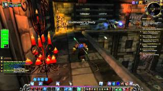 Warcraft  Cataclysm Scholomance Level 3848 Dungeon Run [upl. by Tnomed120]