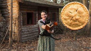 Making a Real 18th Century Mincemeat pie  1796 Beef amp Raisins [upl. by Einohtna]