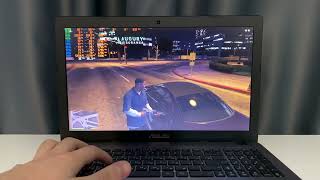 GTA 5  ASUS i33317u  SSD 128gb HDD 500gb Nvidia GeForce get 720m 2gb Ram 8gb [upl. by Jonie]