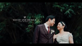 David and Denices Wedding Same Day Edit Video at Mary The Queen Parish [upl. by Coniah]