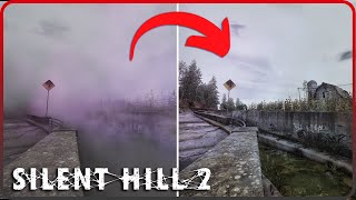 Silent Hill 2 Remake No Fog Comparison [upl. by Dilks550]