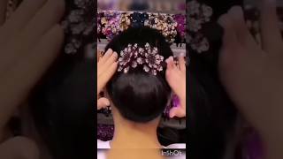 hairstyle hairstyling hair youtubeshorts trending fashion beauty hairtutorial [upl. by Kralc]