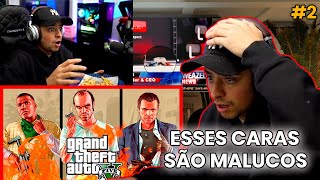 LOUD CORINGA JOGANDO GTA V MODO HISTÓRIA PARTE 2  ESSES CARAS SÃO MALUCOS 18 2 [upl. by Burkhart]