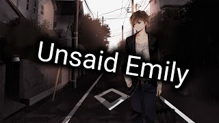 Nightcore  Unsaid Emily Lyrics [upl. by Deehan]