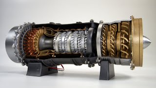 WS15 Turbofan Engine A Unique 120 Scale Build  Stirlingkit [upl. by Lauren]