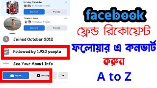 How to Activate the Follower Option on Facebook [upl. by Arotak]