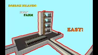 Roblox Islands Iron Farm Tutorial [upl. by Aynotahs212]