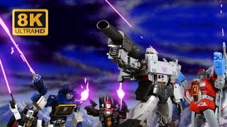 Battle For Autobot City Stop Motion 8k [upl. by Wallas]