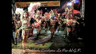 Entrada del Gran Poder 2017  Diablada Eucaliptus La Paz del GP [upl. by Nauwtna]