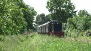 V36 412 Harsewinkel  Bad Laer auf der Teutoburger Waldeisenbahn TWE 16062013 [upl. by Koffman]