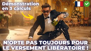 Autoentrepreneurs  noptez pas forcément pour le versement libératoire [upl. by Klockau776]