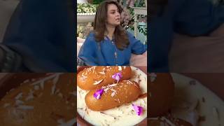 😮Sadia Imam ne Gulab jamun khany ka trika bta dia how to make Gulab jamun shorts youtubeshorts [upl. by Chlores]