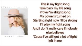 Rachel Platten Fight Song lyrics [upl. by Tabby]