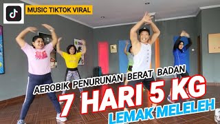 AEROBIK PENURUNAN BERAT BADAN 5 KG 7 HARI SESI 2 [upl. by Slein]