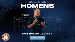 CULTO DE HOMENS  27092024 [upl. by Desirea]