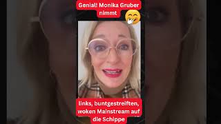 Genial Monika Gruber nimmt links bunten woken Mainstream auf die Schippe satire short trump [upl. by Sirmons926]