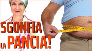 SGONFIA la PANCIA SUBITO con 7 TRUCCHI SPECIALI [upl. by Sokin]