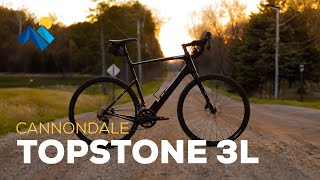 Cannondale Topstone 3L Gravel Bike Review [upl. by Stephan]