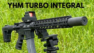 Integrally suppressed AR Rifle  YHM Integral Turbo 2 [upl. by Dammahom984]