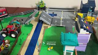 Building A RIVER near my Lego City Episode 13 [upl. by Milah]