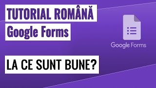 01  Tutorial Google Forms  Ce sunt chestionarele Google Google Forms [upl. by Paget590]