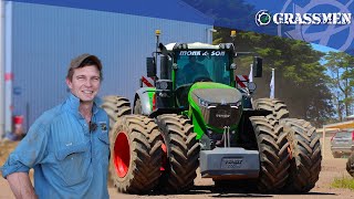 Australias Biggest Silage Contractor Monk amp Son Machinery Yard amp Dairy Farm Walkaround [upl. by Ck756]