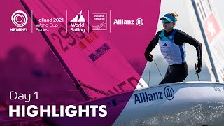 Day 1 Highlights  Hempel World Cup Series 2021 Allianz Regatta [upl. by Nabroc]