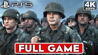 CALL OF DUTY WW2 Gameplay Walkthrough Campaign FULL GAME PS5 4K 60FPS [upl. by Asirahc669]