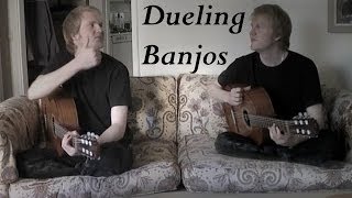 Deliverance  Dueling Banjos  Tabs Classical Acoustic Guitar Cover by Jonas Lefvert [upl. by Aniala]