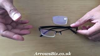 How to put lens back in Glasses Frame  How to replace glasses lens DIY [upl. by Ezaria112]