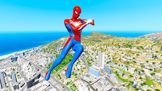 GTA 5 Epic Ragdoll GREEN SPIDERMAN VS RED MINION VS GREEN HULK Euphoria Physics amp Funny Fails [upl. by Siurtemed9]