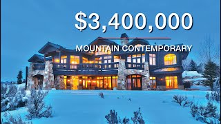 SOLD 3400000 Luxury Home in Promontory Park City UT  Designed by Michael Upwall [upl. by Lokin]