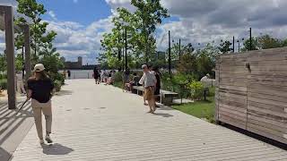 Manhattan Gansevoort Beach 4K Stunning NYC New Park  June 2024 [upl. by Robert]