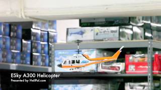 HeliPalcom  ESky A300 Helicopter [upl. by Nanfa109]