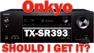 Onkyo TXSR393 52 Channel AV Receiver [upl. by Akerehs291]