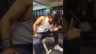 Concentration Curl for best Biceps growing motivation fitnessmotivation everyone bmw [upl. by Phio]