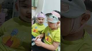 暖心小哥哥教弟弟拼音教學相長注音cute baby funny cutebaby family 可愛 邦偉兄弟 歷史寶邦偉 奶音 糯唧唧 奶呼呼 萌娃 [upl. by Aibonez215]