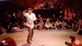 GREENTECK vs GRETA  POPPING FINAL  Berlins Best Dancer Wanted 2015 [upl. by Amandie]