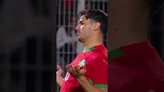 Hatrick ibrahim 🤷‍♂️❤ibrahim morocco hattrick goal shorts maroc africa diaz المغرب ابراهيم [upl. by Yellehs]