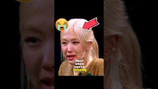 Should I Laugh or Cry for her  😭💀 rosie fypシ゚viral funny ytshorts rosè rosesarerosie [upl. by Ayiak]