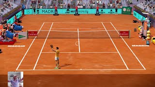 Nadal vs Shapovalov Mutua Madrid Virtual Open 2020 [upl. by Lowery125]