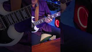 A Harmonic Minor amp Dorian over Santana Backing Track Shorts 1 of 7 [upl. by Hump]