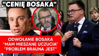 Hołownia quotma wątpliwościquot przed odwołaniem Bosaka quotTo bardzo inteligentny politykquot [upl. by Dex]