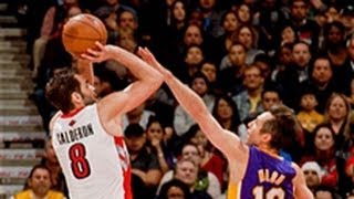 Jose Calderon Dissects the Lakers [upl. by Bil689]