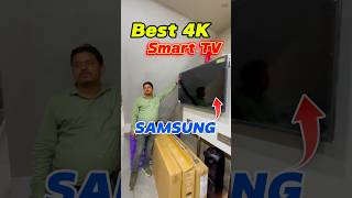 Sir ने खरीदा 65 inch का Smart TV 🚀 shorts smarttv [upl. by Aim]